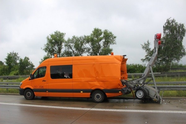 В Германии пьяный белорус на фуре устроил два ДТП подряд